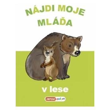 Nájdi moje mláďa V lese