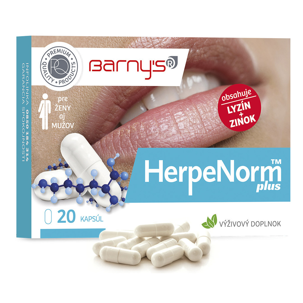 Barny\'s HerpeNorm plus 20 kapsúl