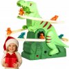 DRÁHA PRE DINOSAUROV LEZENIE ŠMYKĽAVKA ZVUKY AKO DARČEK PRE DIEŤA 3+