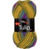 Vlna - Hep Tulip color 5211 variace okrové, fialové, petrolejové, růžové