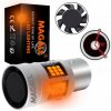 LED ŽIAROVKA PY21W BAU15S MAGALL FAN-CAN ORANŽOVÁ CANBUS SMEROVKA