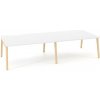 Pracovné stoly Bench ALFA ROOT 320x160cm, biely - 1 kus - 1 KS - pracovný - 160 cm - Interier Říčany - zdvojená - Biela - Alfa Root - 74.2 cm - 320 cm INTERIER-RICANY