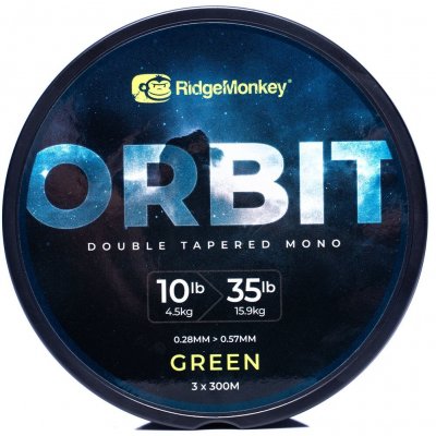 RidgeMonkey Orbit Double Tapered Mono 3x300m 0,28-0,57mm 4,5-15,9kg