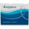 Waterman W7520010 Atr. bombičky štandardné dlhé Modročierna - Waterman Inkoustové bombičky standardní modročerné 1507/7520070 8 ks