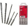 MILWAUKEE MILWAUKEE SADA 2-BRITÝCH VRTÁKOV M2 SDS-PLUS (5 KS) 4932352338