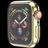 Silikónové pouzdro s ochranou displeja pre Apple Watch series 3/2/1 (38 mm) Farva: Zlatá