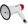 Rebel DH08 Megafón na batérie, 5 W, 13 x 22 cm, biely