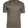 TeeJays Tričko Interlock TJ 520, krátký rukáv, pánské COT180520zo201-clay S Clay
