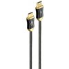 Gembird kábel HDMI 8K High speed (M - M), aktívny, optický (AOC), s Ethernetom, prémiový, pozlátené kon., 10 m, čierny CCBP-HDMI8K-AOC-10M