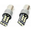 AMiO LED žiarovky CANBUS 2835 15SMD 1156 BA15S P21W R10W R5W White 12V/24V