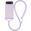 AppleKing ochranný kryt so šnúrkou pre iPhone Air - fialový - možnosť vrátiť tovar ZADARMO do 30tich dní