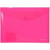PANTA PLAST Obal na patent, A4, PP, PANTA PLAST, neónovo ružová