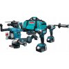 Súprava COMBO 4 DDF486, DTD153, DGA504, DHR243, DX07 2x5Ah Makita DLX4155TX1