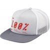 100% šiltovka 100% - TRANSFER Trucker šedá (veľ. UNI)