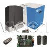 Pohon posuvných brán CAME, 24V do 500 kg (Set pohonu CAME do 500 kg, 24V, vr. riadiacej elektroniky, páru fotobuniek, prijímača a 1 ks vysielača)