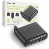 Mobile Origin GaN 140 W Travel Charger Hub PW12 EU/UK/US 3× USB-C + 3× USB-A MO-CH140-PW12