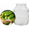 Domex Pohár zavárací s viečkom na uhorky 2600ml