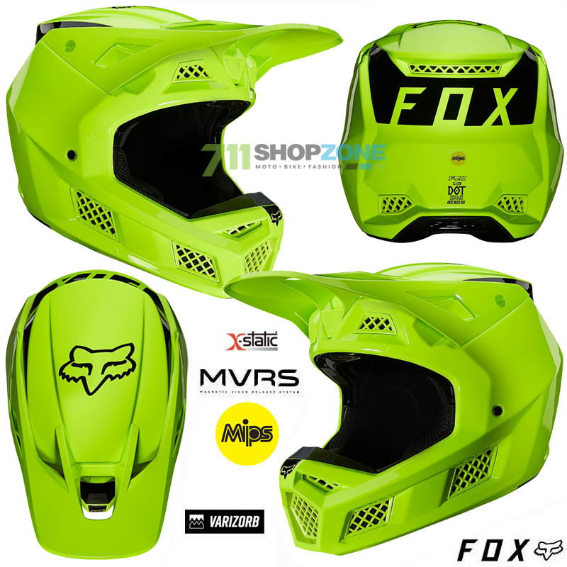 Fox Racing V3 RS Psycosis ECE