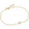 ANIA HAIE BAU006-01YG White Sapphire Bracelet Ladies Gold 14K