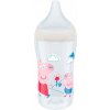 Dojčenská fľaša NUK Perfect Match Peppa Pig Temperature Control 260 ml