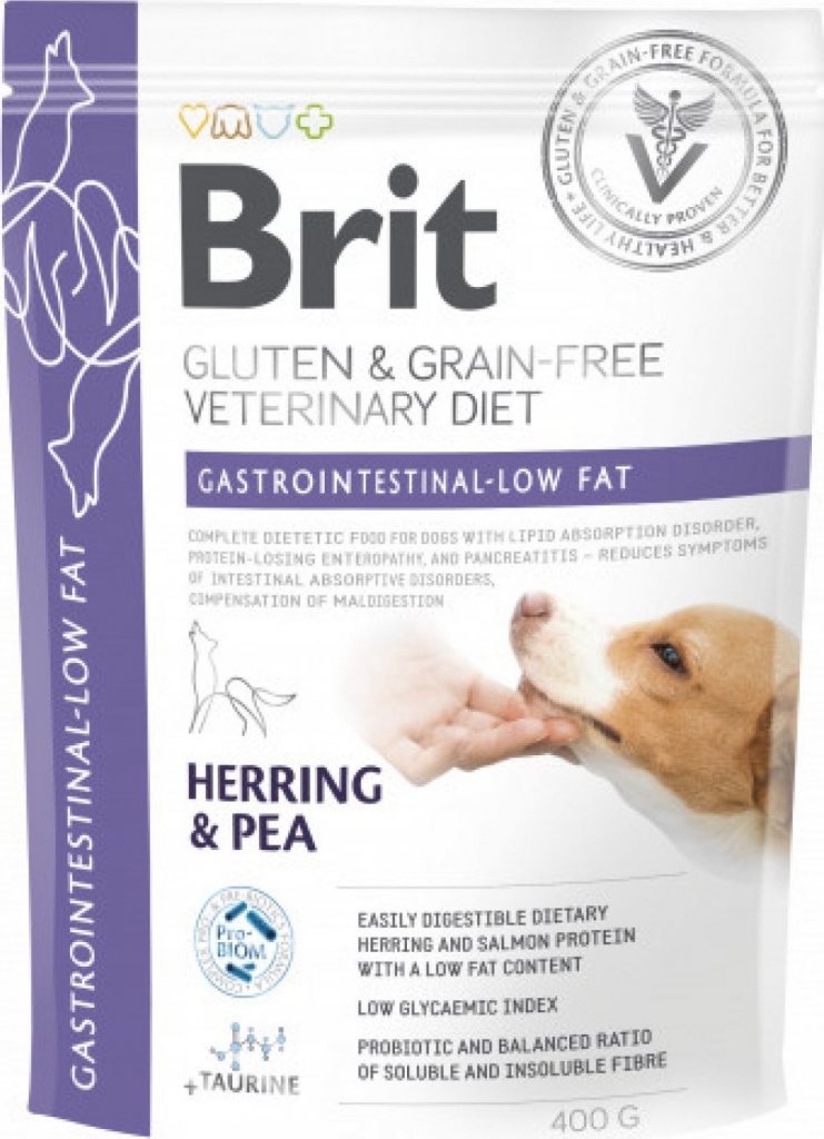 Brit Veterinary Diets GF Dog Gastrointestinal 0,4 kg