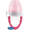 Detský silikónový cumeľ na kŕmenie 4M+ Fresh Firsts BPA FREE ružový (TF005)