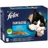 Felix Fantastic losos, platesa, tuniak, treska v želé 12 x 85 g