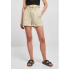 Urban Classics Dámske šortky Ladies Paperbag Shorts Farba: softseagrass, Veľkosť: 30