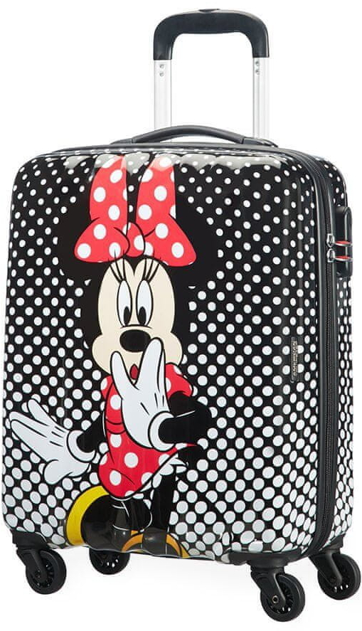 American Tourister Disney Legends Spinner 19C Minnie Mouse Polka Dots 36 l