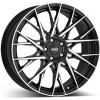 DOTZ FUJI dark hliníkové disky 8x20 5x112 ET45 Leštená čelná plocha / čierne lakovanie