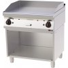 Plynová grilovacia doska s podstavcom Redfox FTHC 70/80 G - hladký chrómovaný povrch, 14 kW