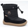 PRO-tex Dievčenské zimné barefoot topánky HEIKO BLACK