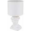 Globo Lighting Hermes stolová lampa 1x40 W biela 21732W