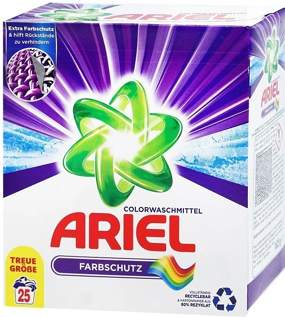 Ariel Prací prášok Color 1625 g 25 PD