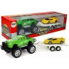 mamido Súprava vozidla Auto Sports Yellow Off-Road Green s čipovým pohonom