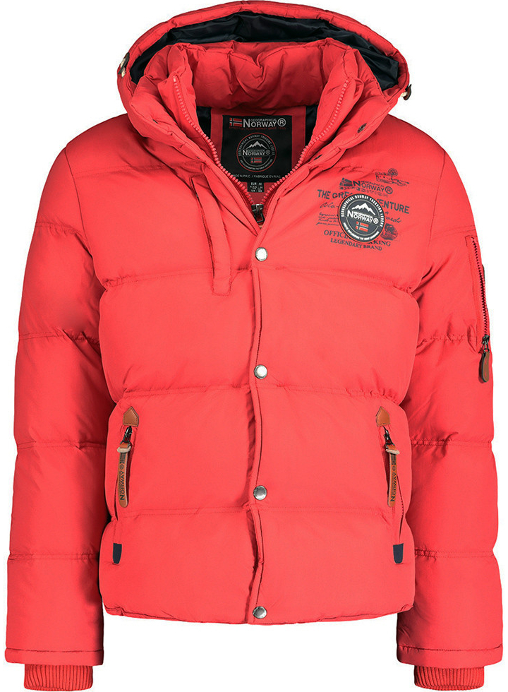 Geographical Norway bunda pánská VERVEINE MEM JKT 005 B55 červená