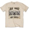 Tričko ZZ Top - Very Baddest, Unisex,Natural,S