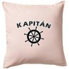 Kapitán kormidlo - Vankúš 50x50 - 50x50 - Iba poťah ( Svetloružová )