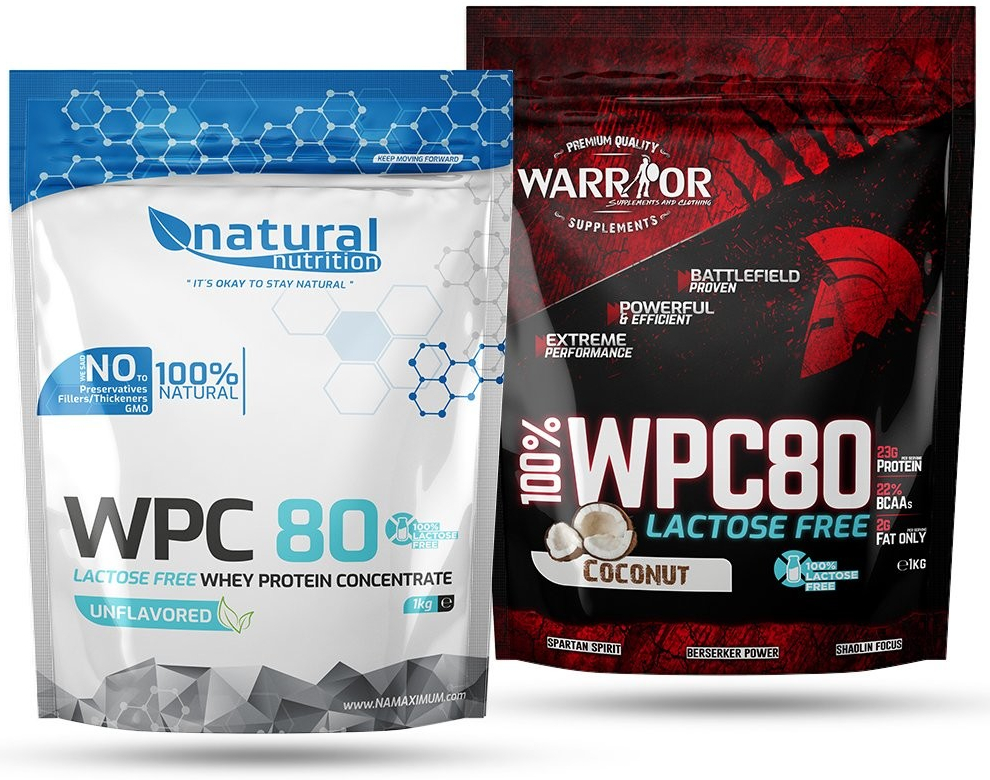 Warrior WPC 80 Lactose Free Protein 1000 g
