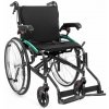 Timago ultraľahký invalidný vozík ACTIV-TIM, šírka 48cm, čierny, pevné kolesá