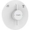 Sprchová a vaňová batéria Hansgrohe DuoTurn S bez podomietkového telesa matná biela 75418700