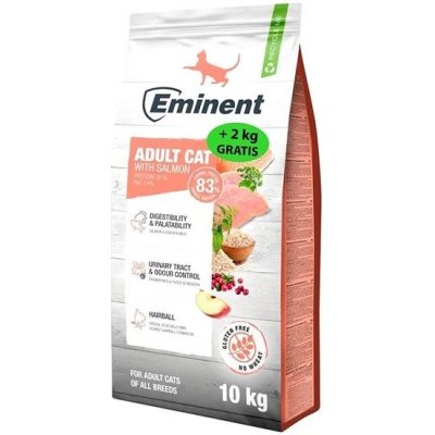 Eminent Cat Adult with Salmon High Premium 10 kg + 2 kg