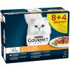 Gourmet Perle moriak tuniak kačka jahňa 12 x 85 g