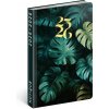 NOTIQUE Monstera 2025/2026, 18-mesačný týždenný diár, 11x17cm