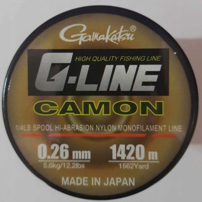 Gamakatsu G-Line Camon 1420m 0,26mm