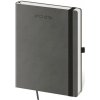 HELMA Diár Flexies týždenný B6 12x16,5cm tmavošedá 2026