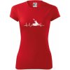 EKG kajak - Dámske Fantasy športové (dresovina) - 2XL ( Červená )