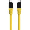 Tactical Dátový kábel Fat Man USB-C/USB-C 1 m žltý