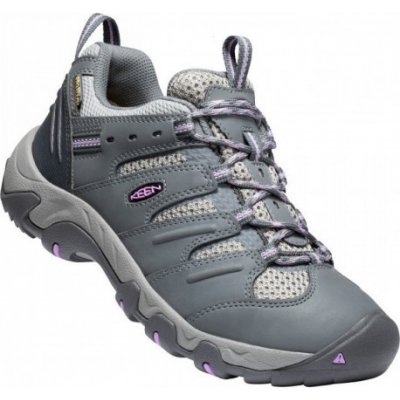 Keen Koven WP W steel grey/african violet dámské nízké nepromokavé boty 42 EUR