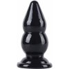 Hidden Desire Extreme Buttplug Balls Large 17cm Black